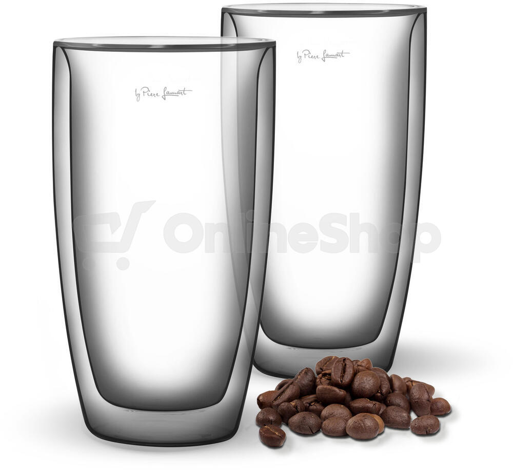 Sklenice na latte macchiato Lamart Vaso - 380 ml, 2 ks
