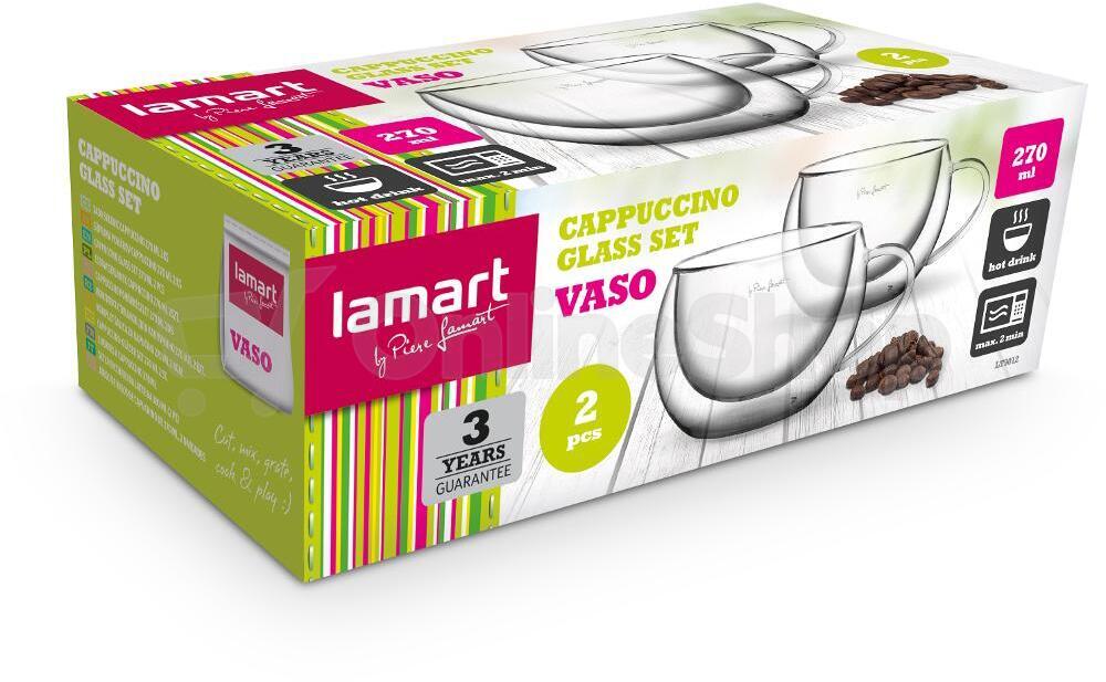 Termo sklenička Lamart LT9012 SET 2 CAPPUCCINO 0,27L