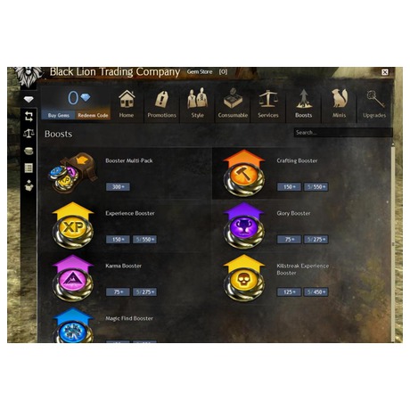 ESD Guild Wars 2&nbsp;2000 Gem Card (foto 1)
