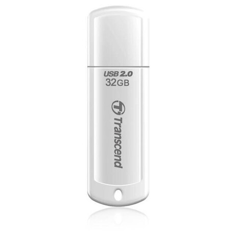 USB Flash Disk Transcend JetFlash®370 32GB, bílý