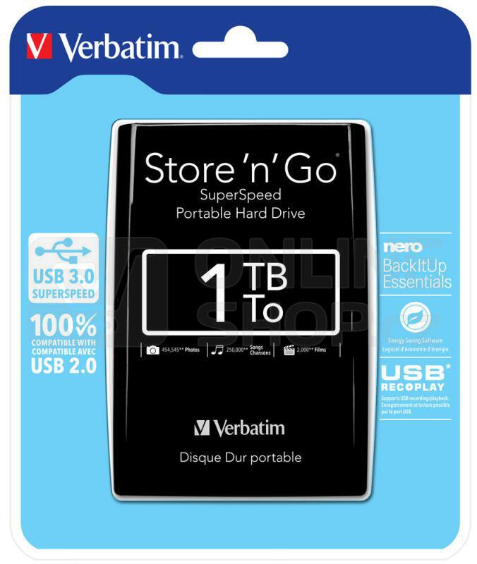 Externí disk VERBATIM 53023 Store 'n' Go
