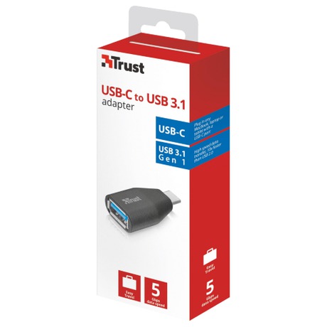 TRUST USB-C to&nbsp;USB 3.1 Adapter (foto 1)