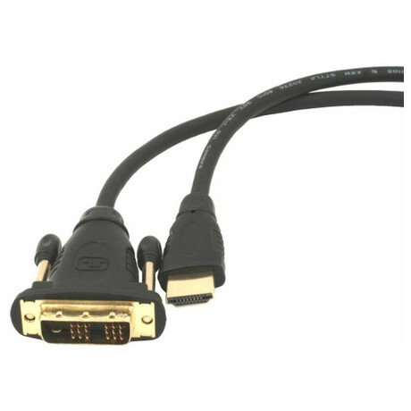 Gembird kabel HDMI-DVI 1,8m,M/M stn.,zlacen kontakty 1.3 (foto 2)