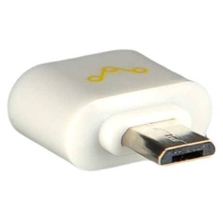 WE Adaptér OTG USB 2.0 Micro USB M&nbsp;- USB F&nbsp;White (foto 3)