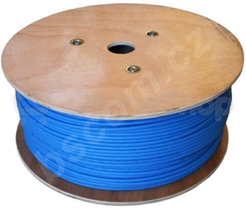 DATACOM F/FTP drát CAT6A Eca LSOH 500m cívka modrý (1215)