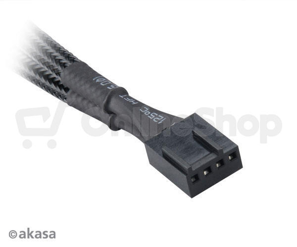 AKASA - PWM rozbočovač ventilátoru - 4-pin (AK-CBFA04-15)