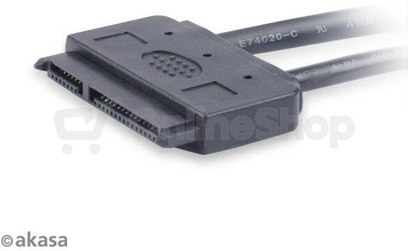 AKASA - Flexstor Esata kabel (AK-CBSA03-80BK)