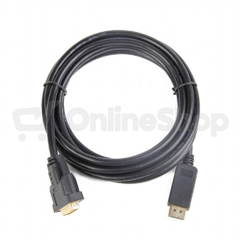 Gembird Kabel DisplayPort na DVI, M/M, 1,8m (CC-DPM-DVIM-6)