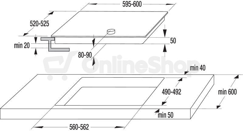 Sklokeramická deska Gorenje EC642CLB | ONLINESHOP.cz