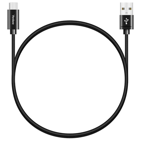 USB kabel Yenkee YCU 301 BK USB A 2.0 / C 1m