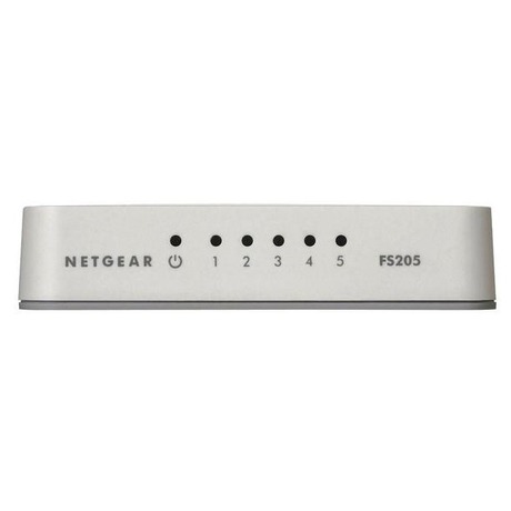 NETGEAR 5x10/100, Desktop Switch, FS205 (foto 1)