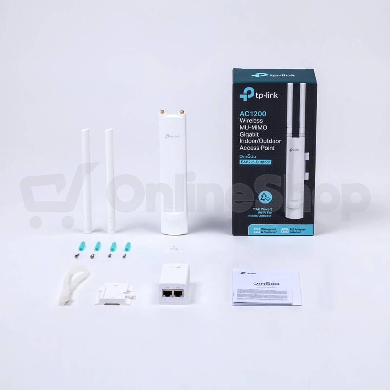 TP-Link EAP225-outdoor AC1200 WiFi Ceiling/Wall AP Omada SDN