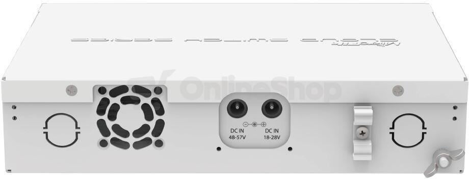 MikroTik Cloud Router Switch CRS112-8P-4S-IN, 8x GLAN s PoE, 4x SFP
