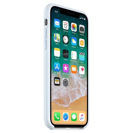 iPhone X Silicone Case - Sky Blue (MRRD2ZM/A)