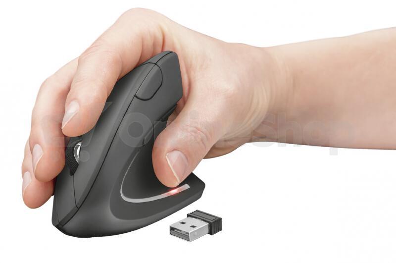 Bezdrátová myš TRUST Verto Wireless Ergonomic (22879)