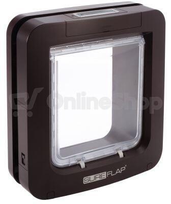 Dvířka SureFlap s mikročipem pro psy - hnědá SurePetcare