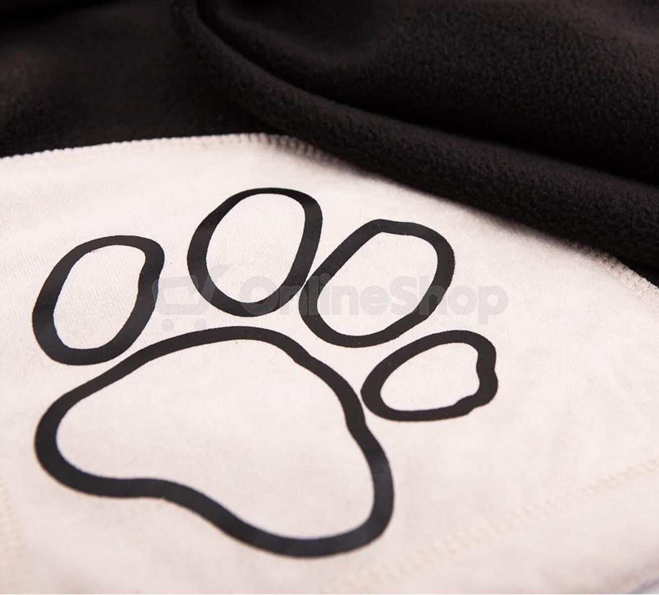 Deka pro psy Reedog Black Paw - M