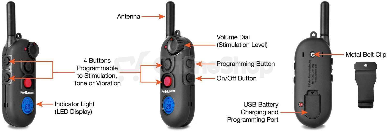 E-Collar Pro Educator PE-900 - pro 1 psa