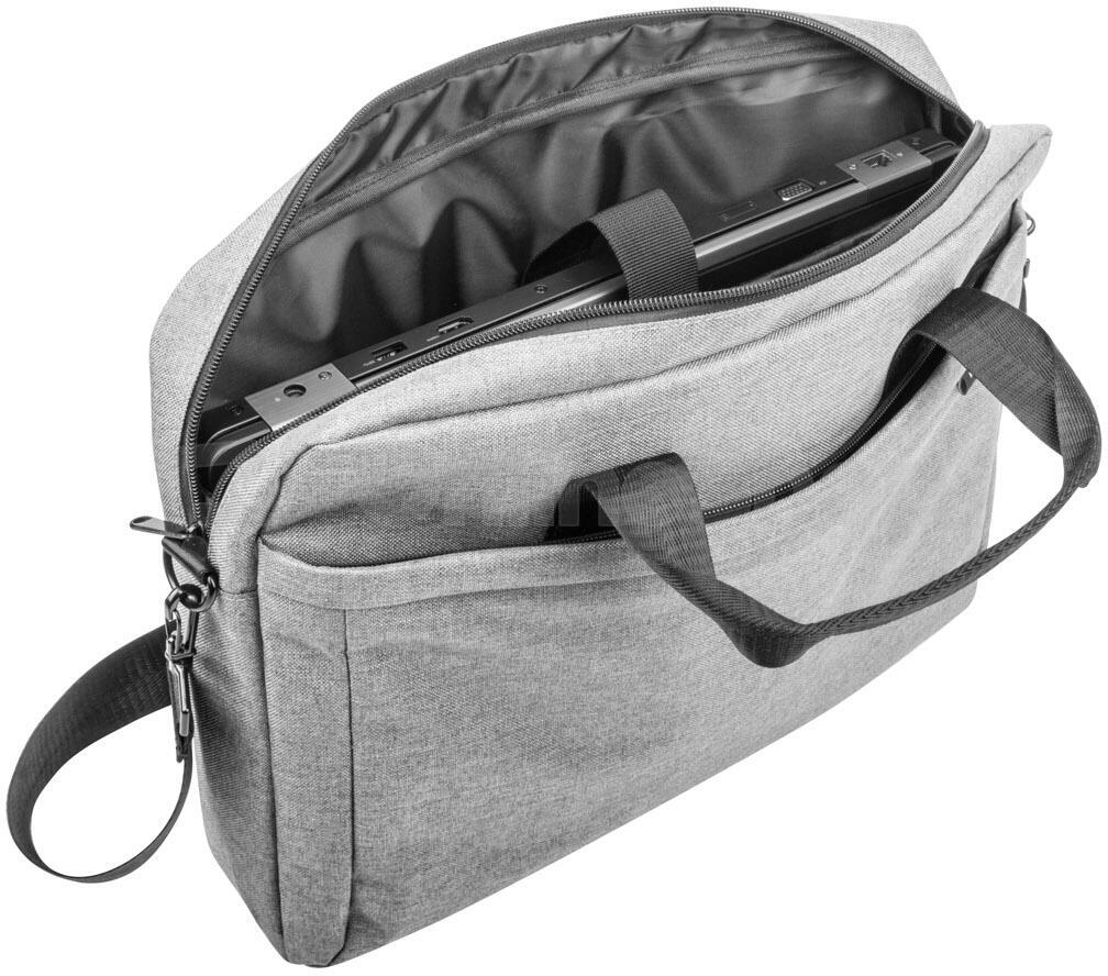 Brašna pro NB NATEC Mustela 15,6", šedá (NTO-0766)