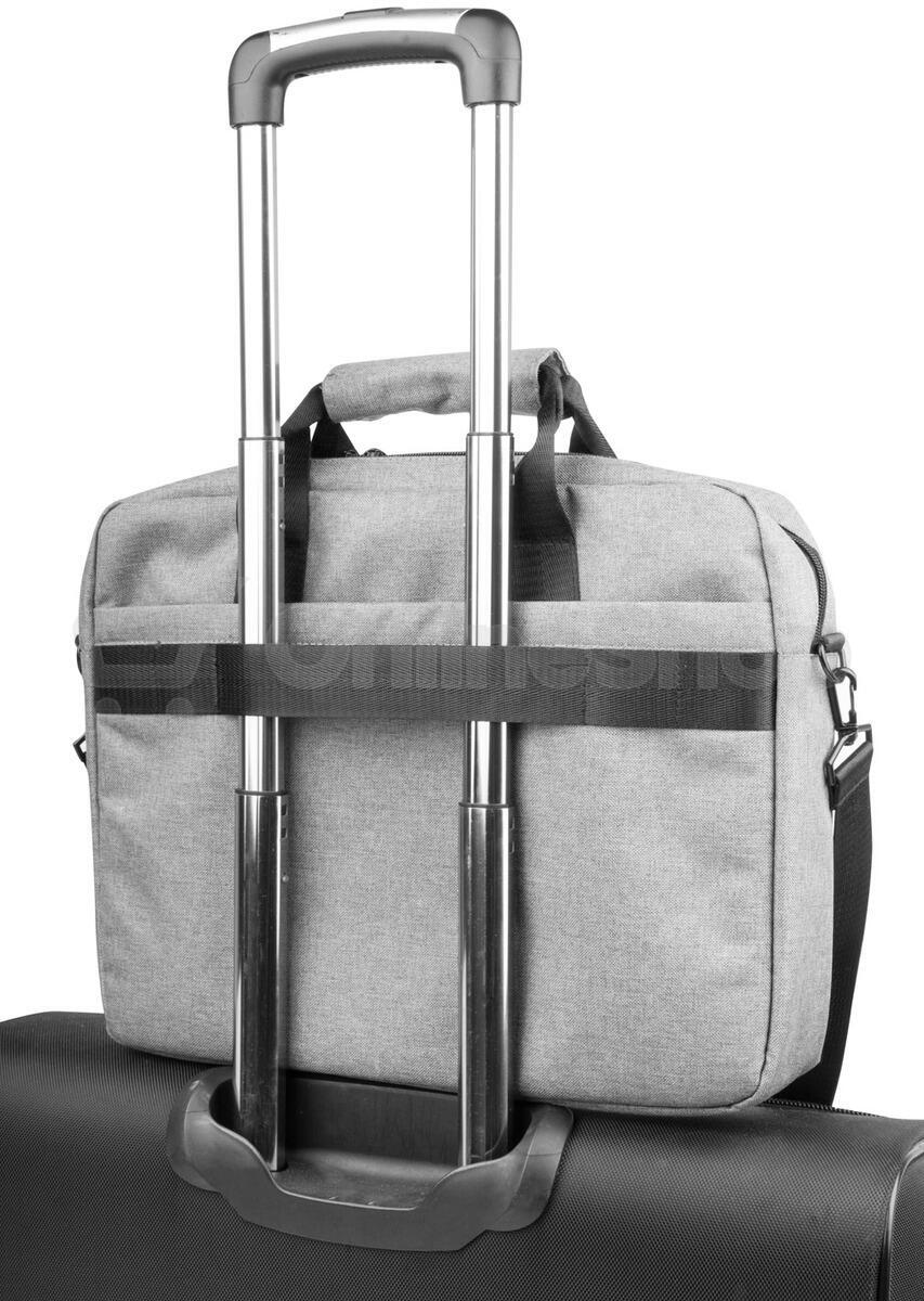 Brašna pro NB NATEC Mustela 15,6", šedá (NTO-0766)