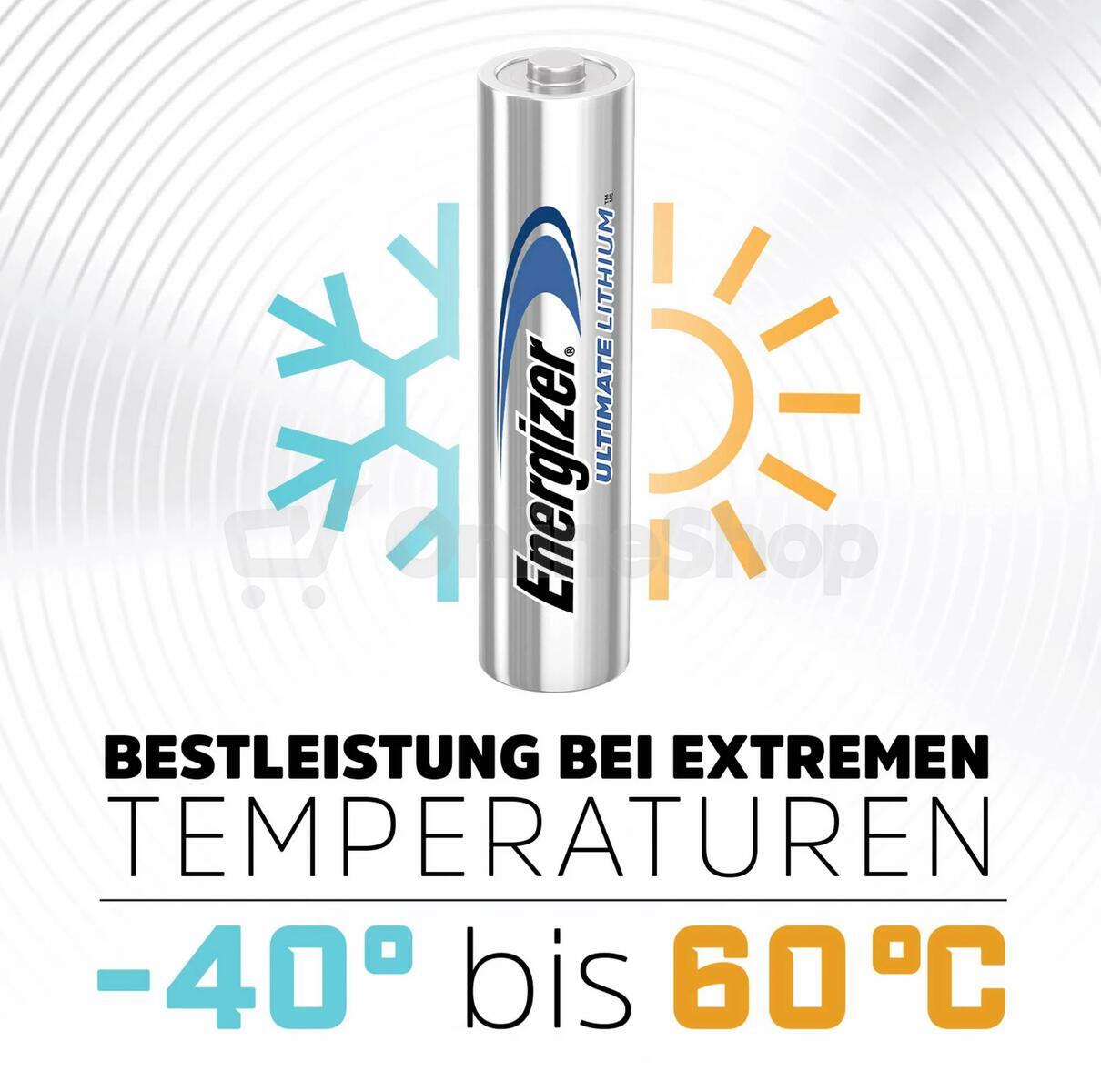 Baterie ENERGIZER Ultimate FR03 4BP