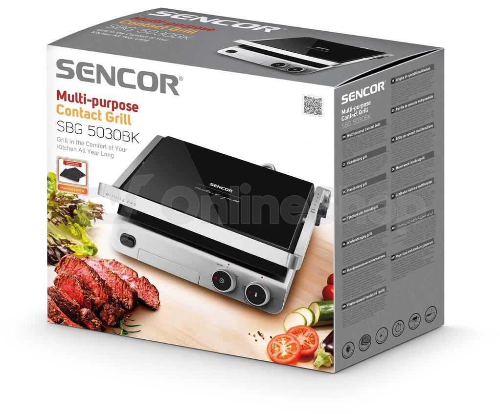 Kontaktní gril Sencor SBG 5030BK