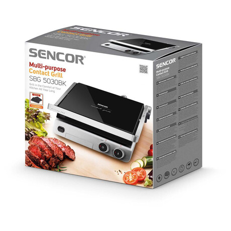 Kontaktn gril Sencor SBG 5030BK