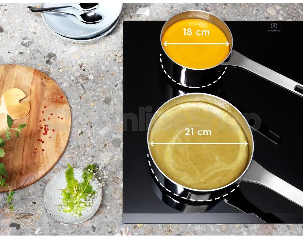 Indukční deska Electrolux EIV63440BS série 600 Flex stříbrná