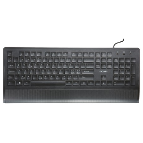 EVOLVEO LK652/Drátová USB/CZ-Layout/Černá