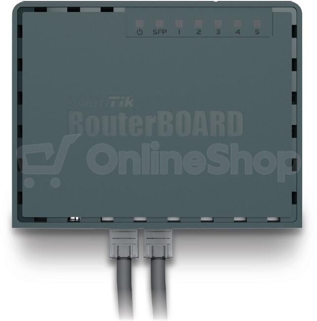 MikroTik RouterBOARD RB760iGS, hEX S, 5xGLAN, SFP, USB, L4, PSU