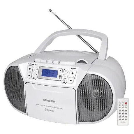 Rádiopřijímač s CD/USB/BT/KAZE Sencor SPT 3907 W