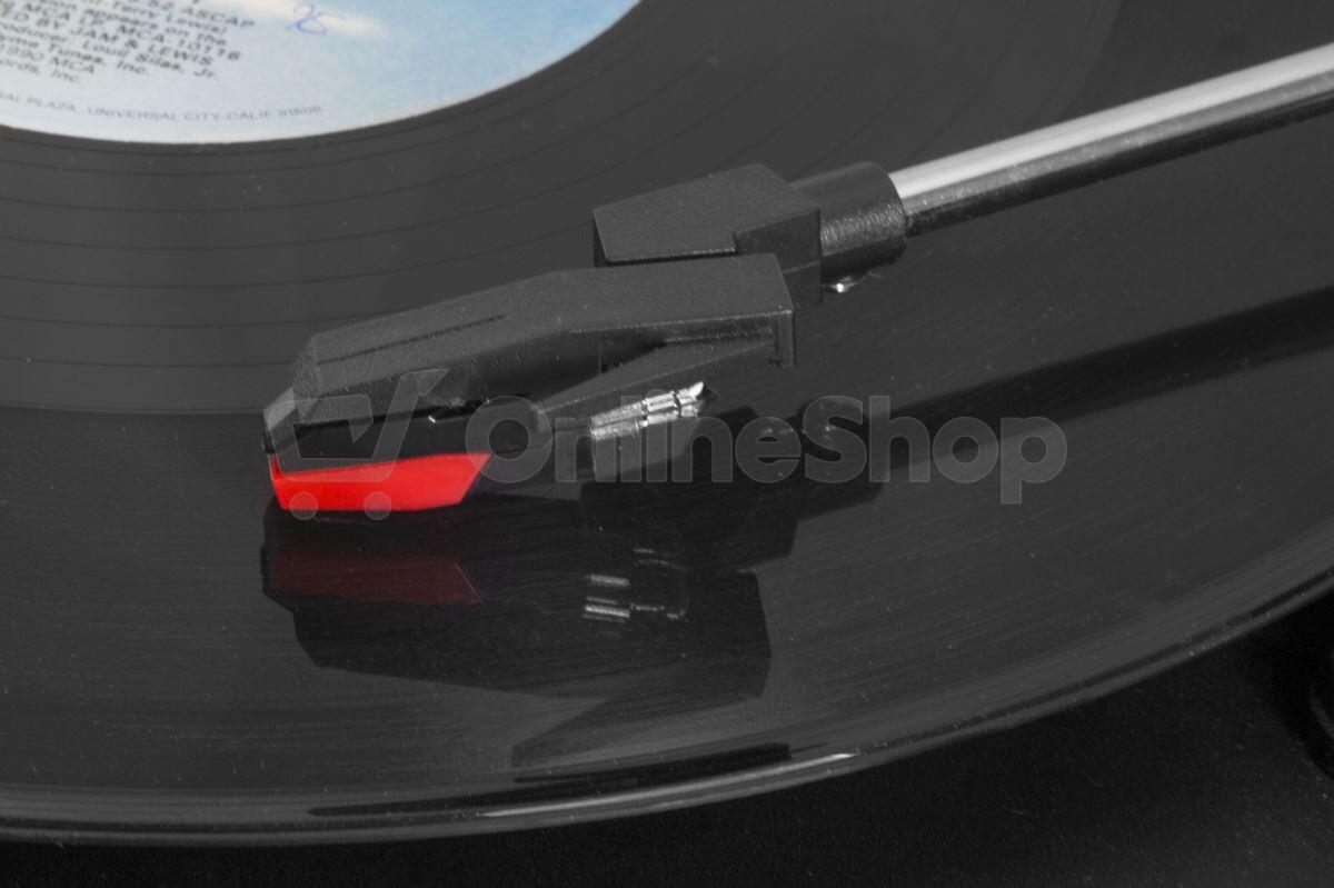 Technaxx USB gramofon/konvertor - převod gramofonových desek a audio kazet do MP3 formátu (TX-22+) (4717)
