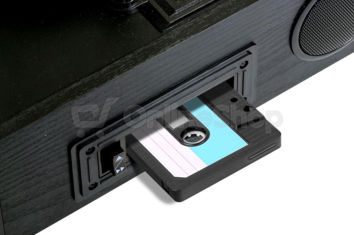 Technaxx USB gramofon/konvertor - převod gramofonových desek a audio kazet do MP3 formátu (TX-22+) (4717)