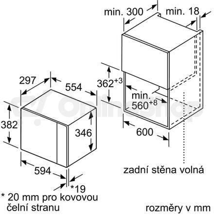 Mikrovlnná trouba Bosch BFL524MB0 Serie 6