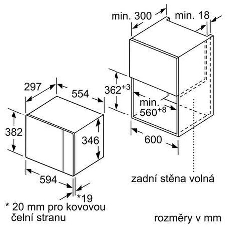 SET Trouba vestavn Bosch HBG537EB3 + Mikrovlnn trouba Bosch BFL524MB0 + Plynov deska Bosch POH6B6B10 ern + Myka Bosch SMV4EVX08E