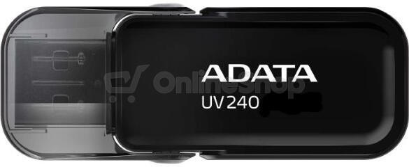 ADATA Flash disk UV240 32GB / USB 2.0 / černá (AUV240-32G-RBK)