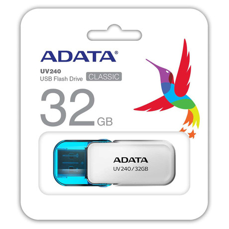 ADATA Flash disk UV240 32GB / USB 2.0 / bl (AUV240-32G-RWH)