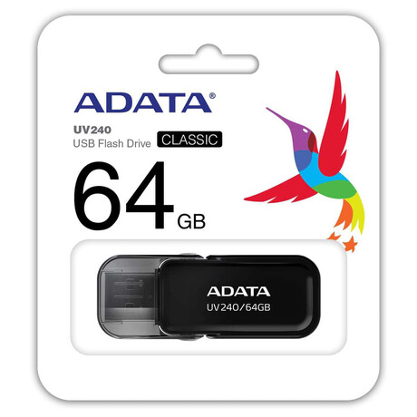 ADATA Flash disk UV240 64GB /&nbsp;USB 2.0 /&nbsp;černá (foto 3)
