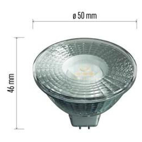 Emos LED rovka Classic MR16 / GU5,3 / 4,5 W (28 W) / 380 lm / tepl bl (ZQ8433)