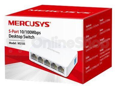 Switch TP-Link Mercusys MS105 5x10/100