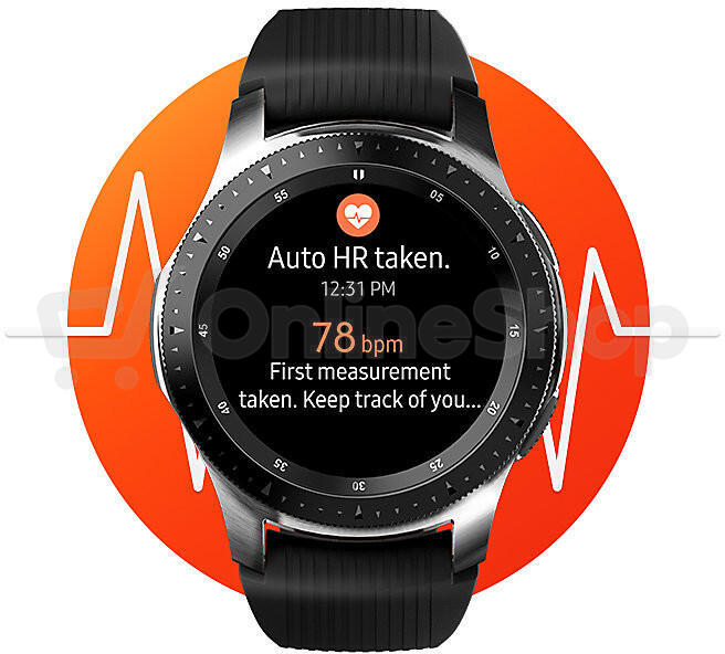 SAMSUNG Galaxy Watch R800 (46 mm) Silver (SMR800NZSAXEZ)