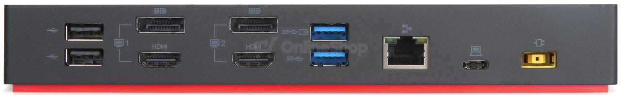 Lenovo Dock ThinkPad HYBRID USB-A/C 90W - EU (40AF0135EU)