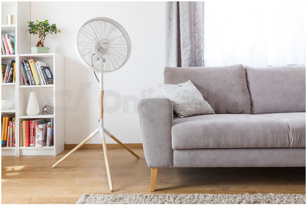 Stojanový ventilátor Sencor SFN 4080WH | Skutečná fotografie prodávaného kusu | Skutečná fotografie prodávaného kusu | Skutečná fotografie prodávaného kusu