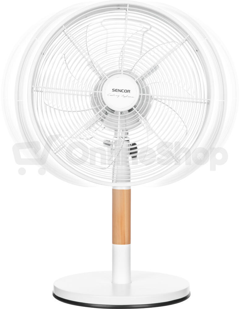 Stolní ventilátor Sencor SFE 3080WH | ONLINESHOP.cz