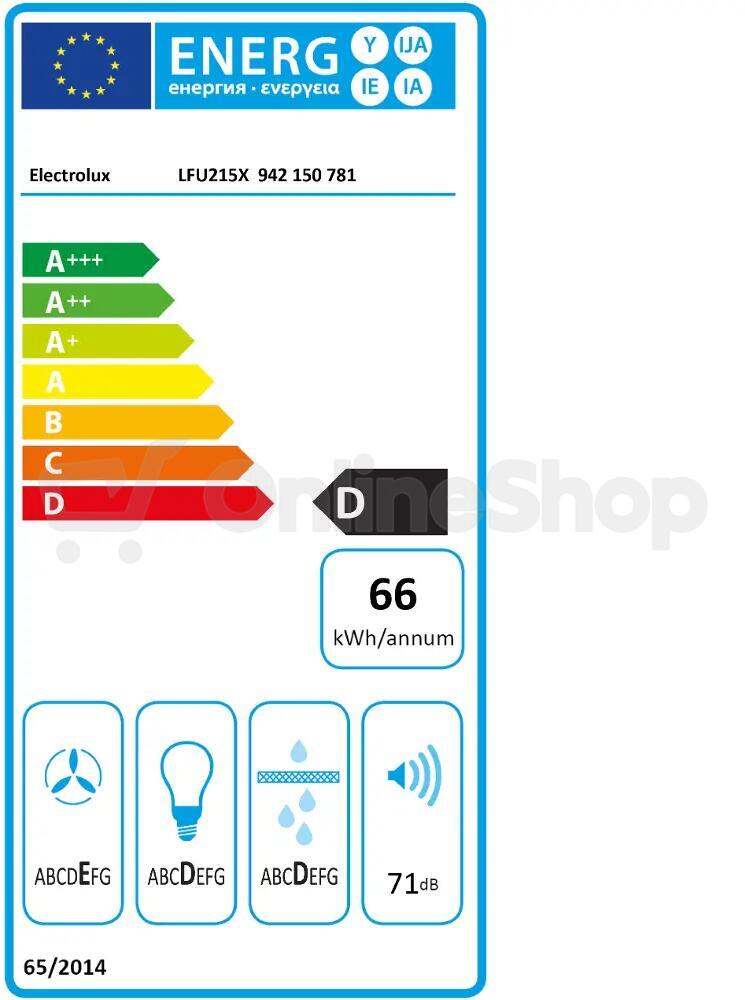 Odsavač par Electrolux LFU215X