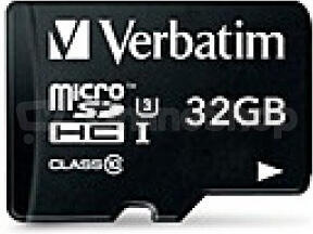 VERBATIM MicroSDHC karta 32GB Pro, U3 + adaptér (47041)