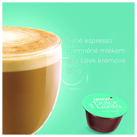 NESCAFɮ Dolce Gusto Flat White kvov kapsle 16 ks