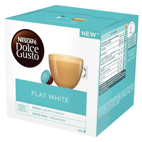 NESCAFɮ Dolce Gusto Flat White kvov kapsle 16 ks