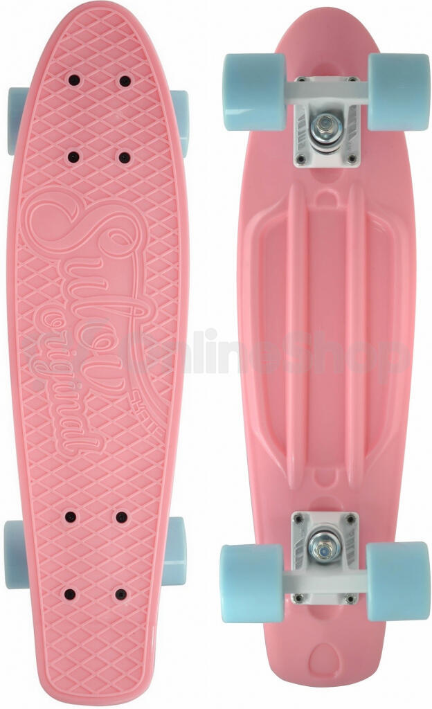 Penny board 22" SULOV® PASTEL růžovo-modrý