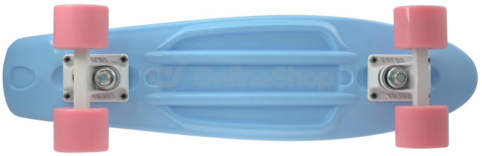 Penny board 22" SULOV® PASTEL modro-ružový
